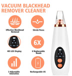 Fluent 6-in-1 Blackhead Remover & Facial Pore Cleaner – Multifunction Vacuum Extractor for Men & Women