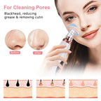 Fluent 6-in-1 Blackhead Remover & Facial Pore Cleaner – Multifunction Vacuum Extractor for Men & Women