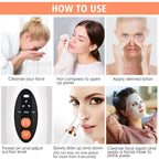 Fluent 6-in-1 Blackhead Remover & Facial Pore Cleaner – Multifunction Vacuum Extractor for Men & Women
