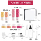 23-Pack Travel Toiletry Bottles Set – TSA Approved & Leak-Proof