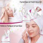 Nano Ionic Facial Steamer with Warm Mist & Pore Cleaning – Includes 5-Piece Skin Tool Kit