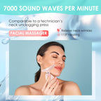 7-Color Facial & Neck Massager with Red Light Therapy – Sculpting Wand for At-Home Skincare