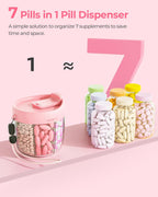 Cute 7-Day Pill Organizer – Portable & BPA-Free