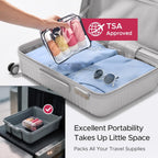 23-Pack Travel Toiletry Bottles Set – TSA Approved & Leak-Proof