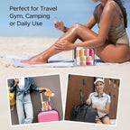 23-Pack Travel Toiletry Bottles Set – TSA Approved & Leak-Proof