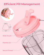 Cute 7-Day Pill Organizer – Portable & BPA-Free