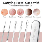 Nano Ionic Facial Steamer with Warm Mist & Pore Cleaning – Includes 5-Piece Skin Tool Kit