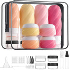 23-Pack Travel Toiletry Bottles Set – TSA Approved & Leak-Proof
