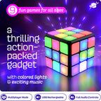 Rechargeable Game Activity Cube – Brain & Memory Toy