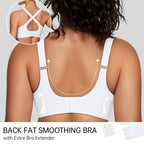 Wireless Mesh V-Neck Bralette for Women