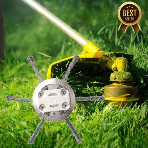 6-Inch Steel Wire Trimmer Brush Head
