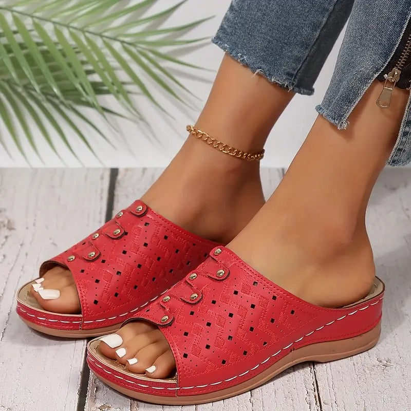 Women's Wedge Sandals with Arch Support