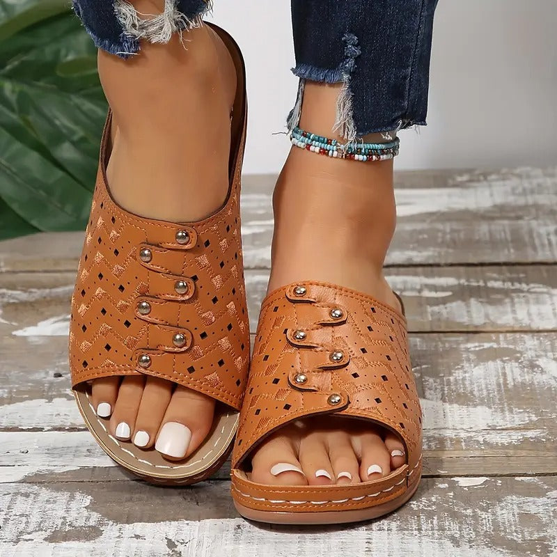 Women's Wedge Sandals with Arch Support
