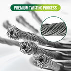 6-Inch Steel Wire Trimmer Brush Head